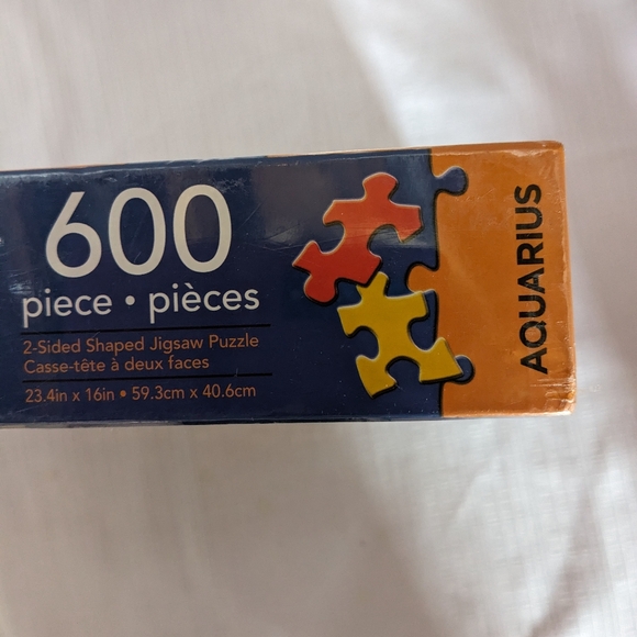 Dragon Ball Z Jigsaw puzzle two sided shape 600 pieces Aquarius - Picture 6 of 7